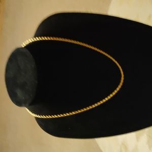 Gold-toned 20" Rope Chain Multi-Gender Necklace
